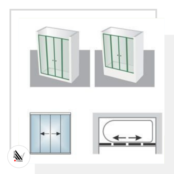 Box frontal 4 hojas - Linea 800