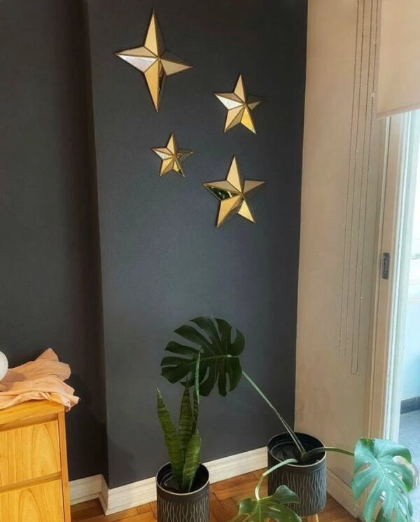 SET DE 4 ESTRELLAS DE ESPEJO - Imagen 3