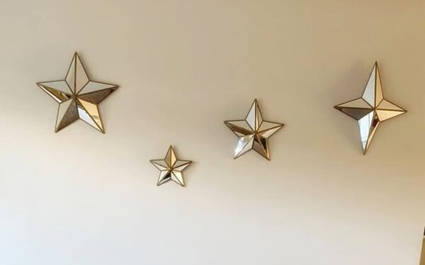 SET DE 4 ESTRELLAS DE ESPEJO - Imagen 2