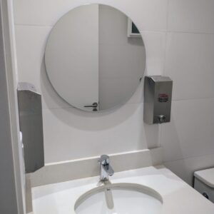 Espejo 4mm circular 60 cm diametro para colgar CON ENVIO EN GRAN MENDOZA